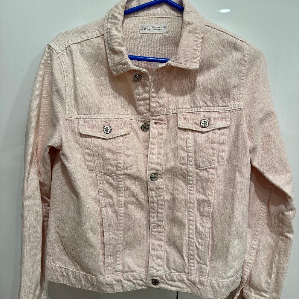 Zara Girl's Jacket 13-14 Pink